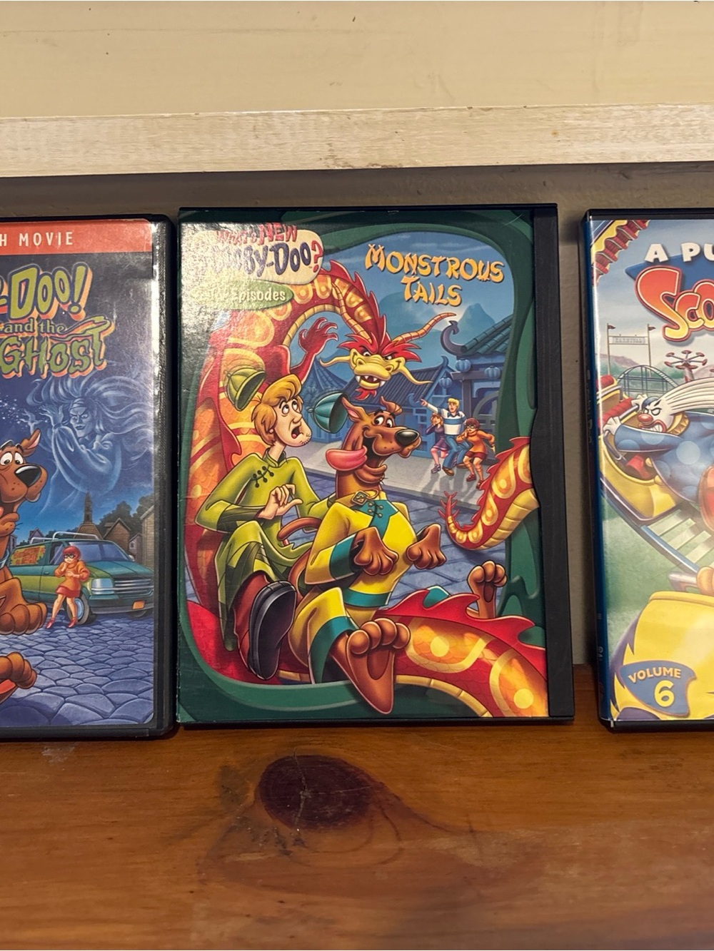 Monstrous Tails DVD - Green Case Featuring Scooby-Doo